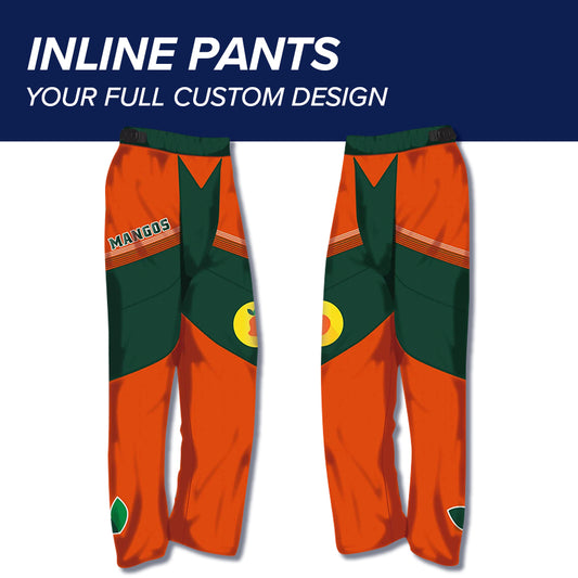 Sublimated Inline Hockey Pants-  Your Design