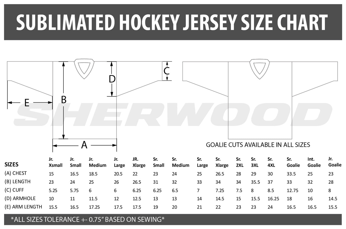 Sublimated Hockey Jersey -  Reorder